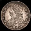 Image 1 : 1811 Capped Bust Half Dollar CLOSELY UNCIRCULATED CLOSELY UNCIRCULATED