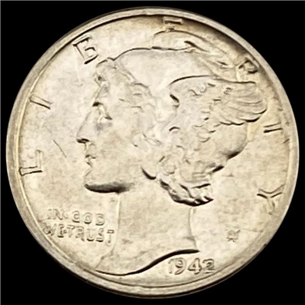 1942/1 Mercury Dime CLOSELY UNC