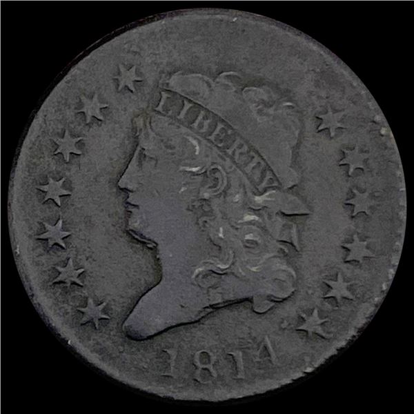 1814 Classic Head Large Cent LIGHTLY CIRCULATED
