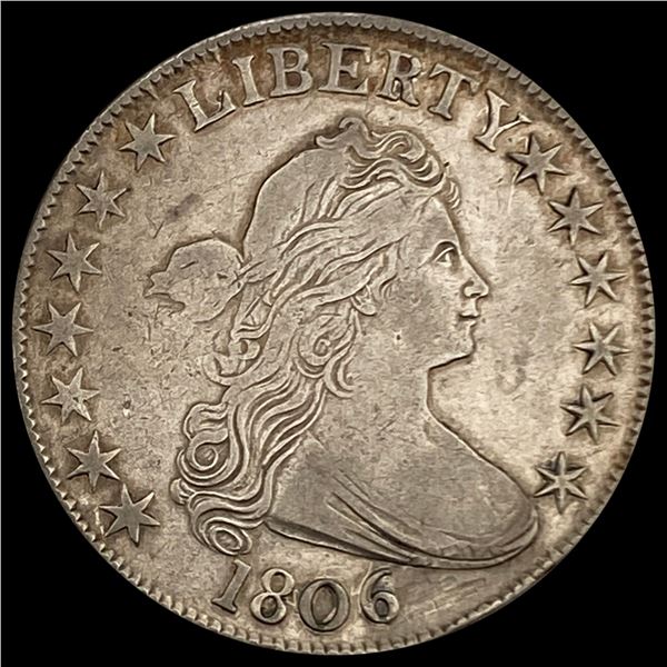 1806 Draped Bust Half Dollar LIGHTLY CIRCULATED