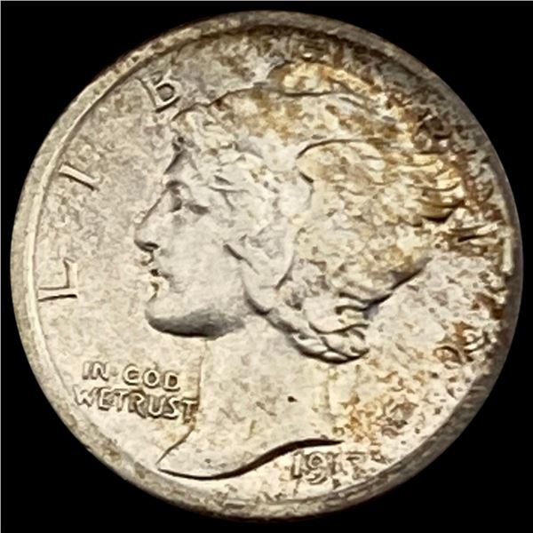 1917-D Mercury Dime CLOSELY UNC