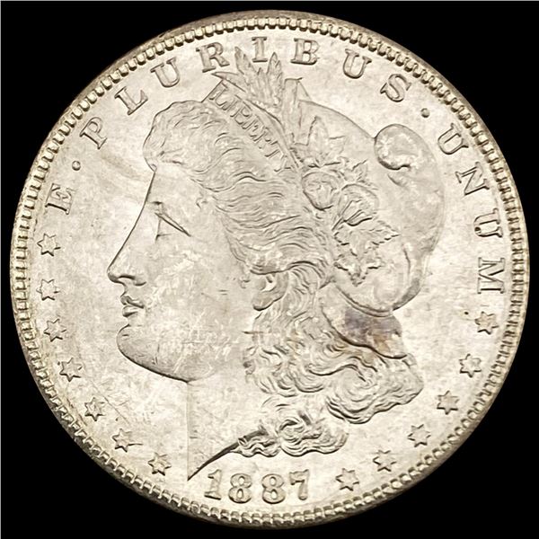 1887-S Morgan Silver Dollar CHOICE BU