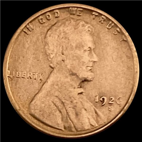 1926-S Lincoln Wheat Cent UNC