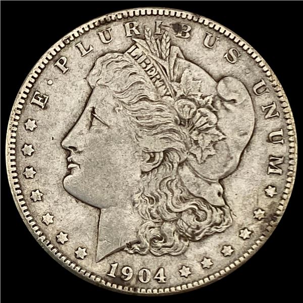 1904-S Morgan Silver Dollar NEARLY UNCIRCULATED