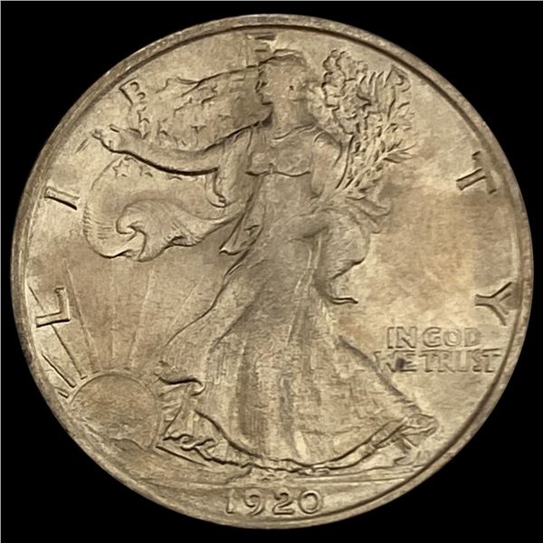 1920-S Walking Liberty Half Dollar CLOSELY UNC