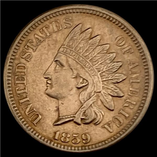 1859 Indian Head Cent CHOICE AU