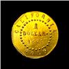 Image 2 : 1863 California Gold 1 Dollar Token UNCIRCULATED