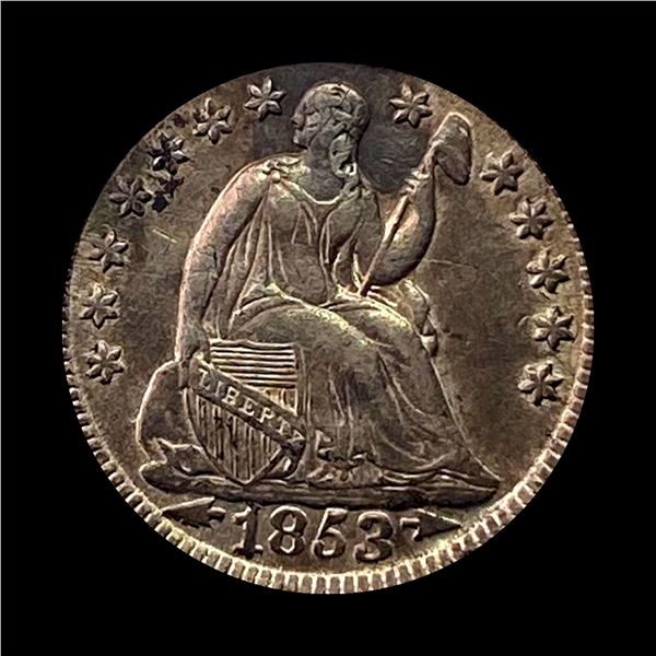 1853 Seated Liberty Half Dime HIGH GRADE