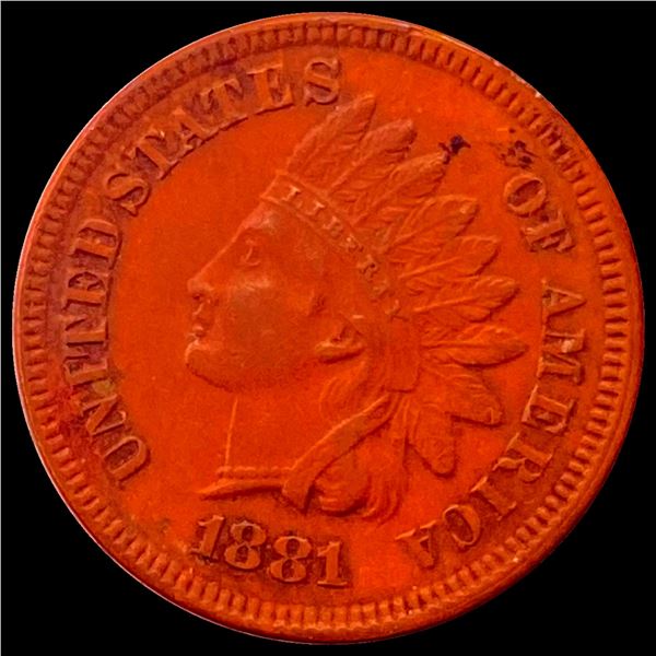 1881 Indian Head Cent CHOICE AU