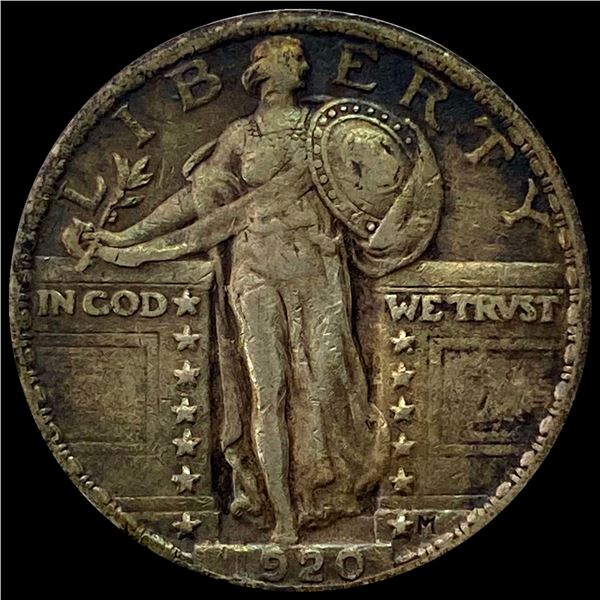 1920 Standing Liberty Quarter NEARLY UNCIRCULATED