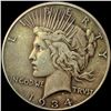 Image 1 : 1934 Peace Dollar NICELY CIRCULATED