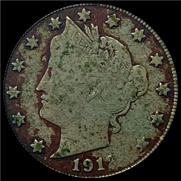 1912-S Liberty Head Nickel LIGHTLY CIRC