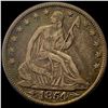 Image 1 : 1854 Arrows Seated Liberty Half Dollar NEARLY UNCIRCULATED