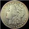 1893-CC Morgan Silver Dollar LIGHTLY CIRCULATED
