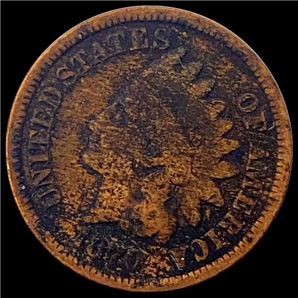 1870 Indian Head Cent NICELY CIRC