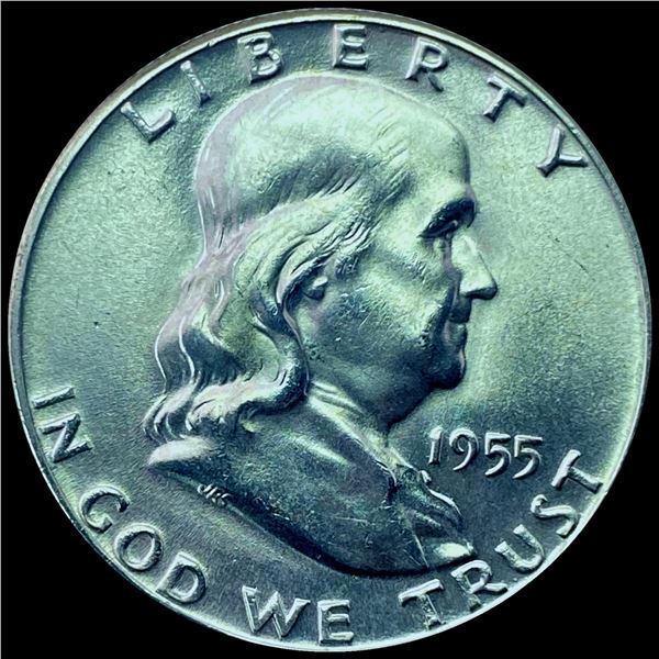1955 Franklin Half Dollar CHOICE BU