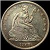 Image 1 : 1865 Seated Liberty Half Dollar CLOSELY UNCIRCULATED