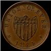 Image 2 : 1864 Civil War Token "Union Forever" UNCIRCULATED