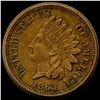 Image 1 : 1863 Indian Head Cent ABOUT UNCIRCULATED