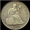 Image 1 : 1875-S Twenty Cent Piece LIGHTLY CIRCULATED