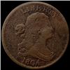Image 1 : 1804 Draped Bust Half Cent LIGHTLY CIRCULATED