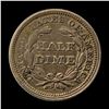Image 2 : 1859 Seated Liberty Half Dime ABOUT UNCIRCULATED