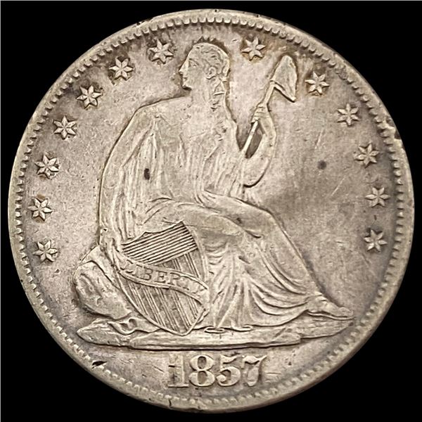 1857-O Seated Liberty Half Dollar NEARLY UNCIRCULATED