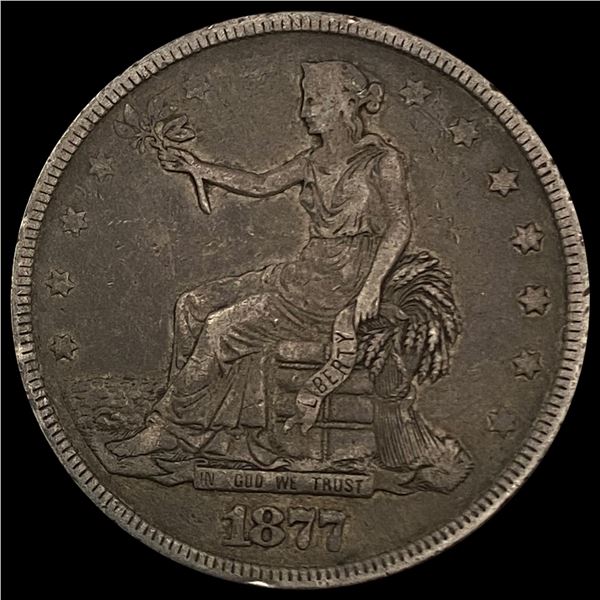 1877-S Trade Dollar NEARLY UNCIRCULATED