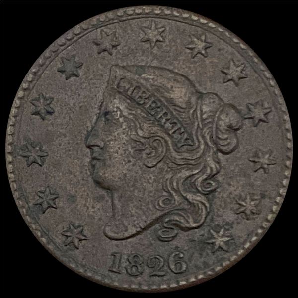 1826 Coronet Head Large Cent CHOICE AU