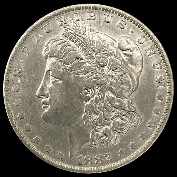 1882-O Morgan Silver Dollar CLOSELY UNCIRCULATED