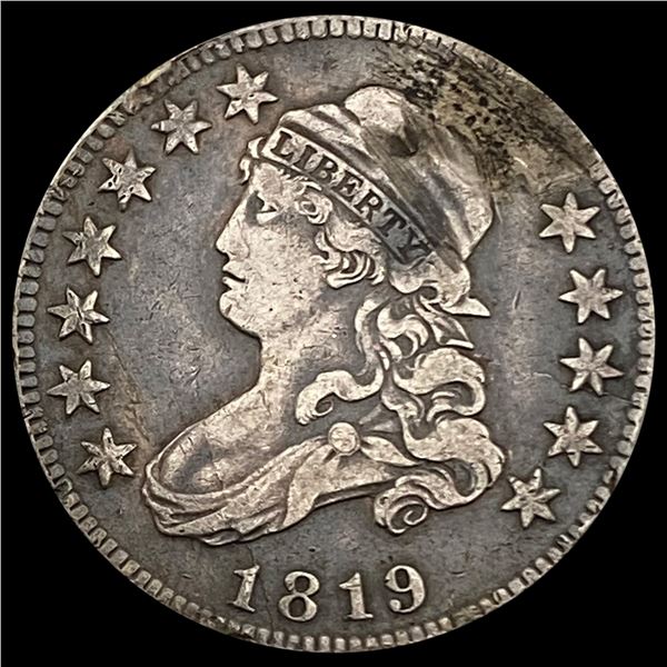 1819 Capped Bust Quarter NICELY CIRCULATED