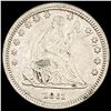 Image 1 : 1861 Seated Liberty Quarter CLOSELY UNCIRCULATED CLOSELY UNCIRCULATED