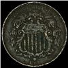 Image 1 : 1867 Shield Nickel NICELY CIRCULATED