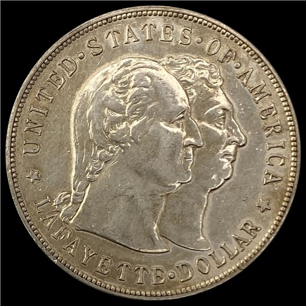 1900 Lafayette Dollar NEARLY UNCIRCULATED