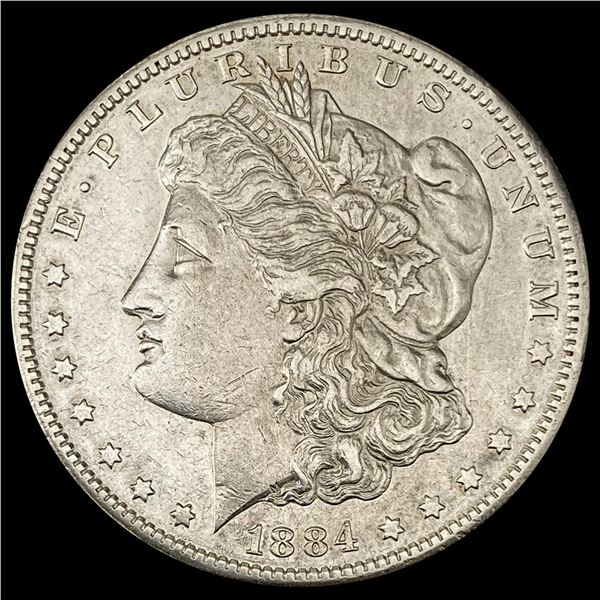 1884-S Morgan Silver Dollar CLOSELY UNCIRCULATED CLOSELY UNCIRCULATED