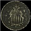 Image 1 : 1867 Shield Nickel NICELY CIRCULATED