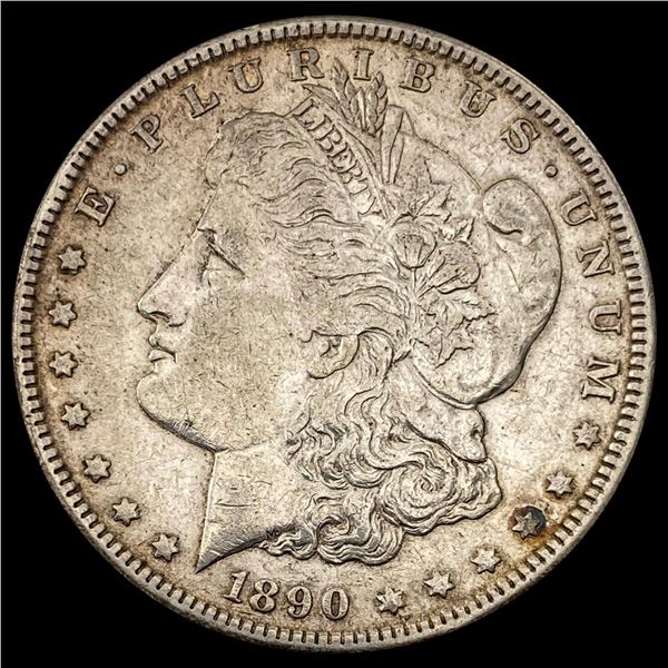1890-CC Morgan Silver Dollar CLOSELY UNCIRCULATED CLOSELY UNCIRCULATED