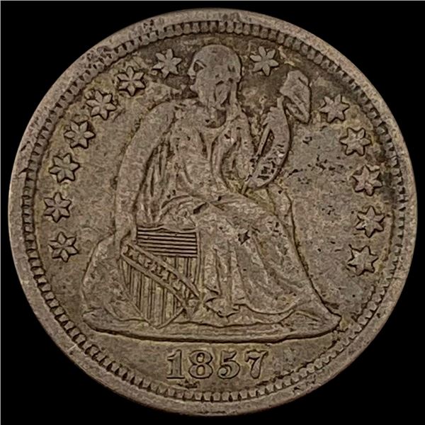 1857-O Seated Liberty Dime NEARLY UNCIRCULATED