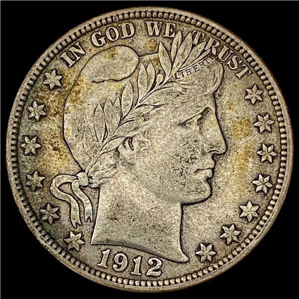 1912-D Barber Half Dollar CLOSELY UNCIRCULATED