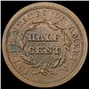 Image 2 : 1850 Braided Hair Half Cent CLOSELY UNCIRCULATED CLOSELY UNCIRCULATED