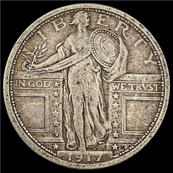 1917 Standing Liberty Quarter LIGHTLY CIRCULATED LIGHTLY CIRCULATED