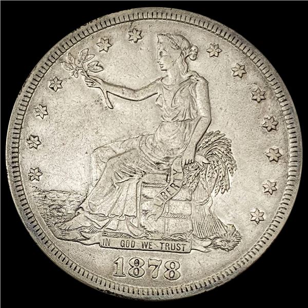 1878-S Trade Dollar NEARLY UNCIRCULATED