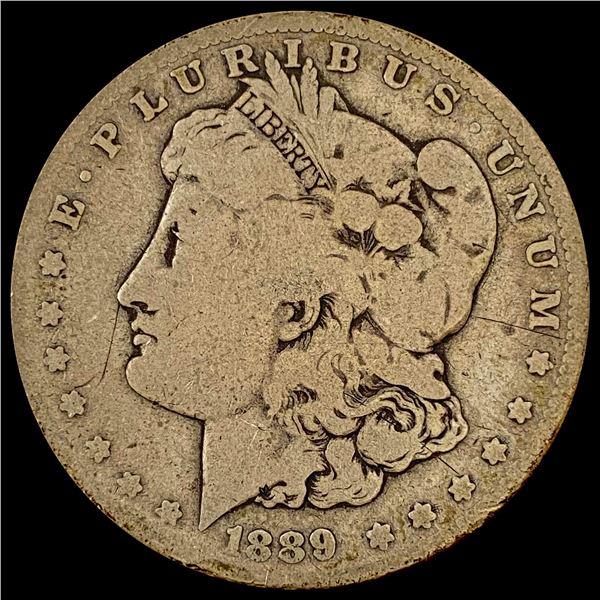 1889-CC Morgan Silver Dollar NICELY CIRCULATED