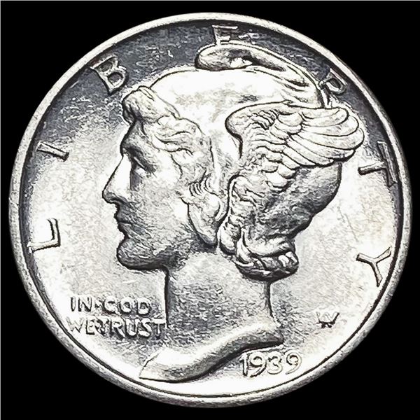 1939-D Mercury Dime CHOICE BU