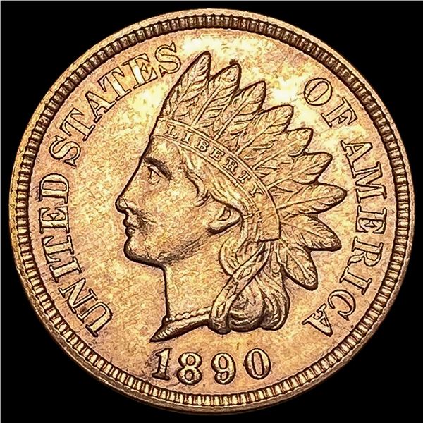 1890 Indian Head Cent CHOICE BU