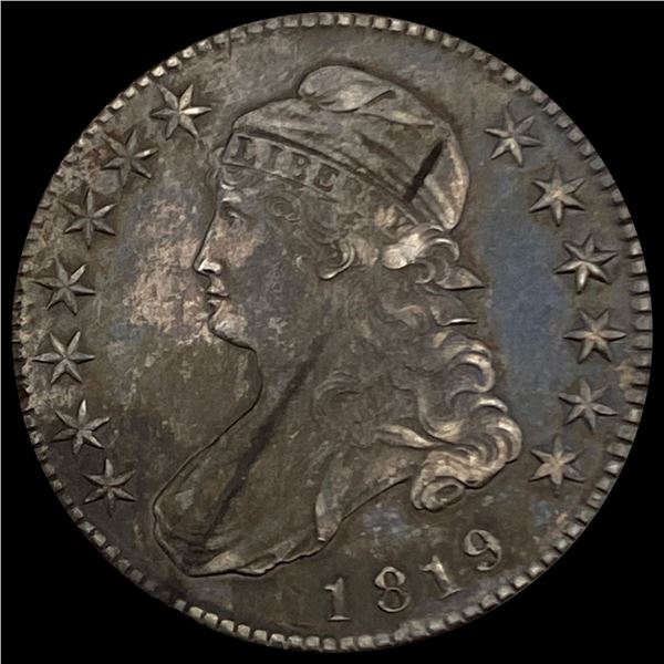 1819 Capped Bust Half Dollar CLOSELY UNCIRCULATED CLOSELY UNCIRCULATED