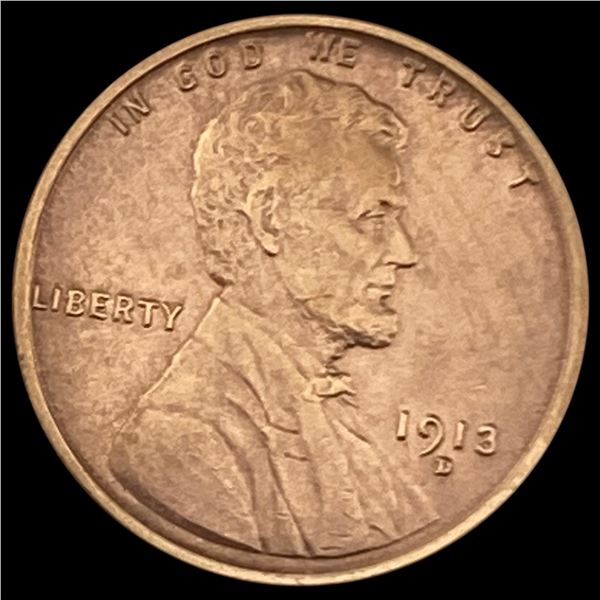 1913-D Lincoln Wheat Cent UNCIRCULATED