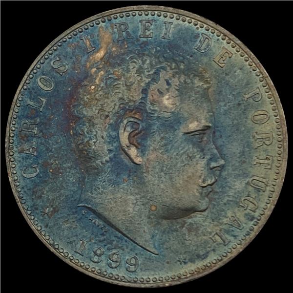 1899 Portugal 1000 Reis CLOSELY UNCIRCULATED