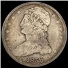 Image 1 : 1838 Capped Bust Half Dollar NICELY CIRCULATED