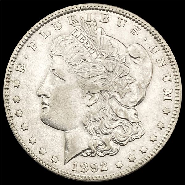 1892 Morgan Silver Dollar CHOICE BU
